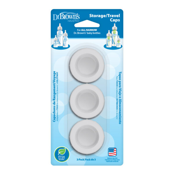 Dr. Brown's Bouchons pour biberons à col étroit – Image 2