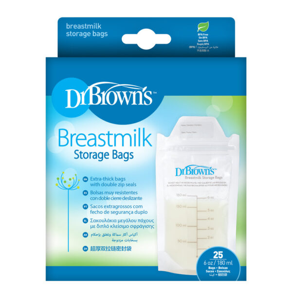 Dr. Brown's Sachets de conservation pour le lait maternel – Image 2