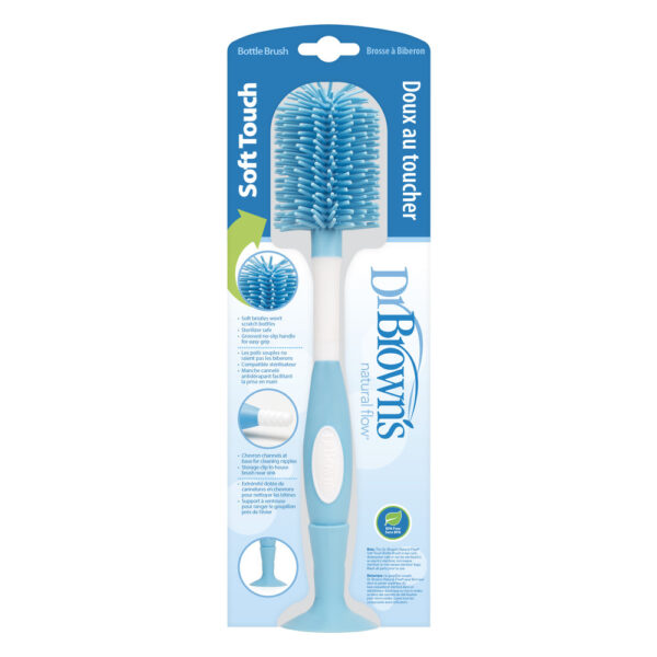 Dr. Brown's Goupillon en silicone bleu – Image 2