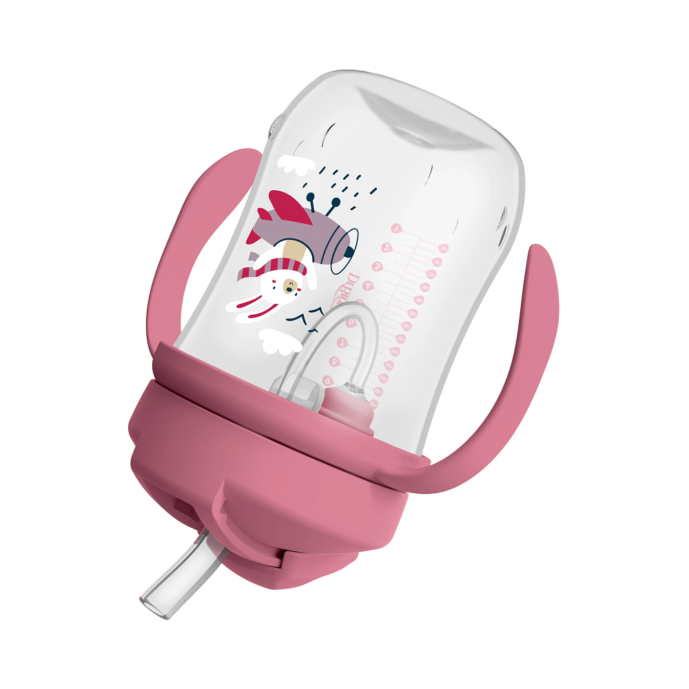 Dr. Brown's Premier gobelet rose avec paille 270 ml – Image 5