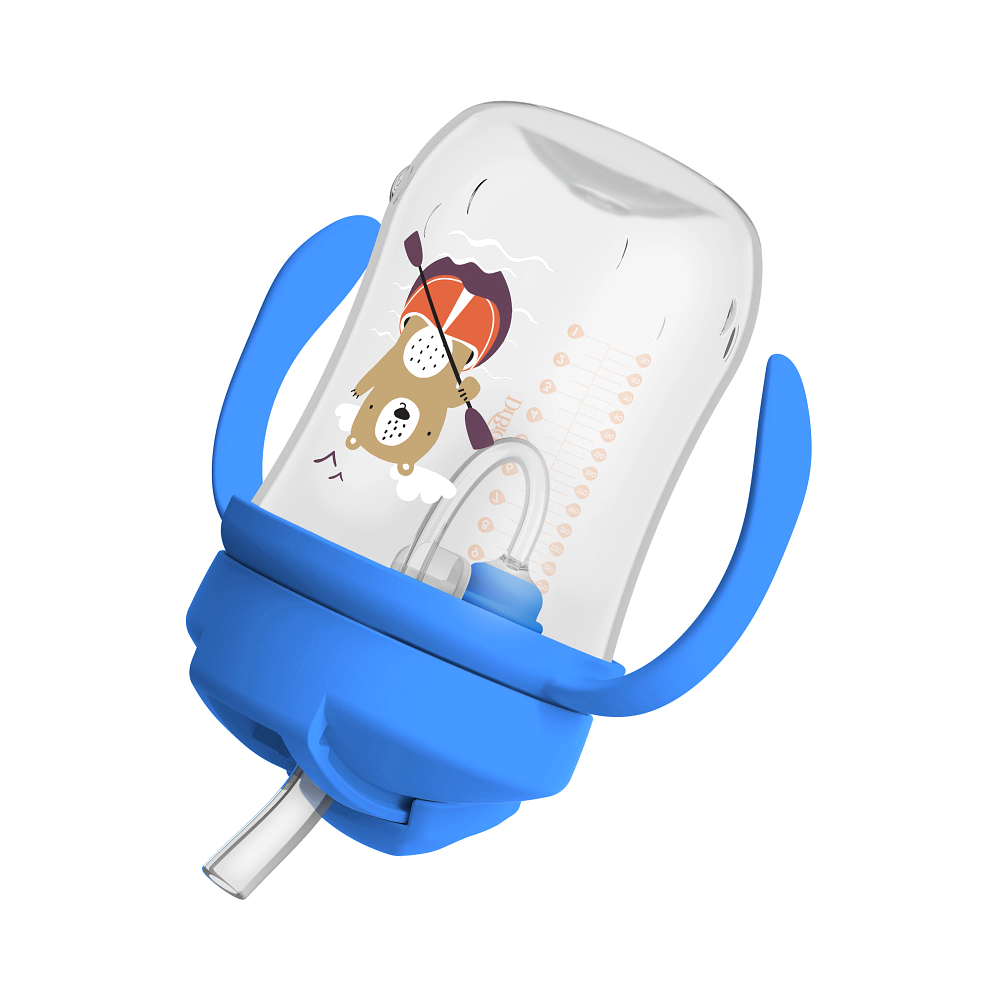 Dr. Brown's Premier gobelet bleu avec paille 270 ml – Image 5