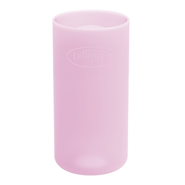 Dr. Brown's Housse de protection rose pour biberon en verre de 250 ml – Image 2