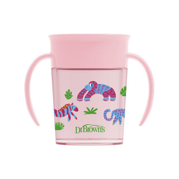 Dr. Brown’s Cheers 360° cup rose 200 ml