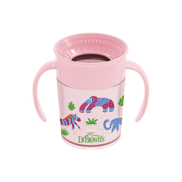 Dr. Brown’s Cheers 360° cup rose 200 ml – Image 2