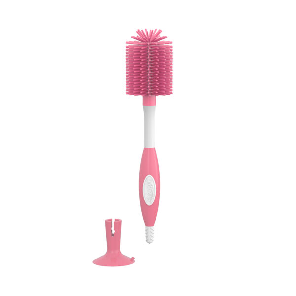 Dr. Brown's Goupillon en silicone rose – Image 2