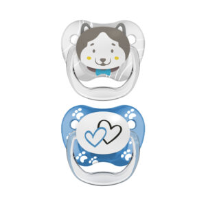 Dr. Brown's Sucette phase 2 têtes d'animaux, pack de 2
