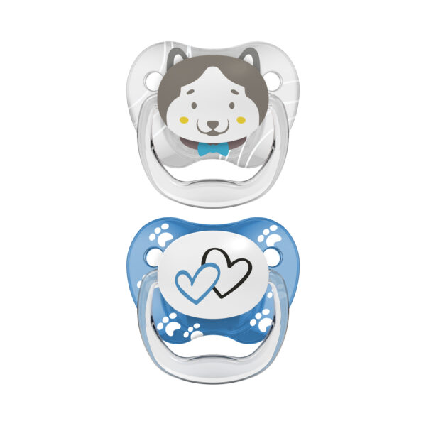 Dr. Brown's Sucette phase 2 têtes d'animaux, pack de 2