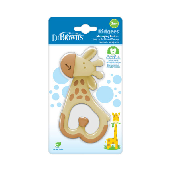 Dr. Brown's Anneau de dentition Ridgees Girafe – Image 2
