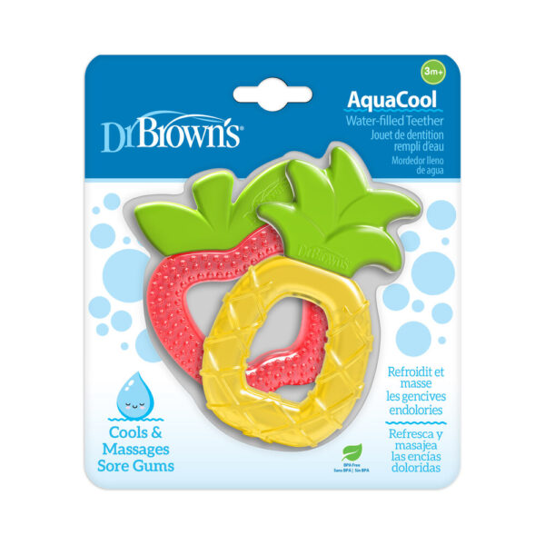Dr. Brown's Anneau de dentition de refroidissement Ananas et Pomme – Image 2