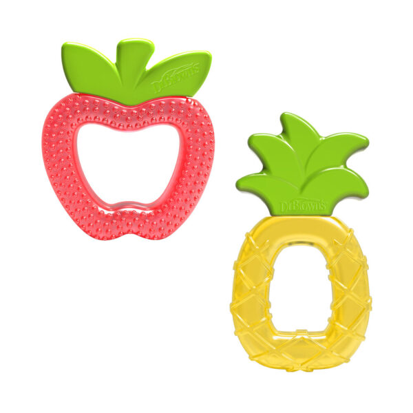 Dr. Brown's Anneau de dentition de refroidissement Ananas et Pomme