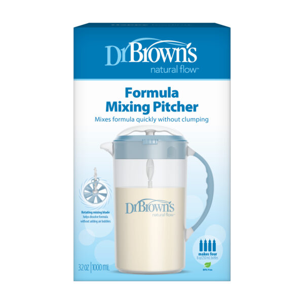 Dr. Brown's Mixeur de lait en poudre Dr. Brown's Bleu – Image 2