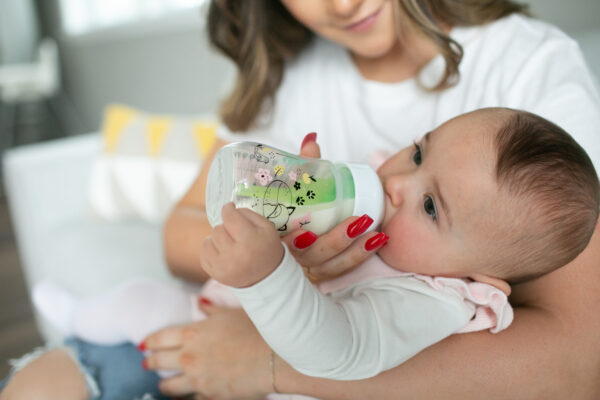 Dr. Brown's Options+ Anti-colic Bottle 2-Pack | Biberon à col large 150 ml Forêt – Image 3