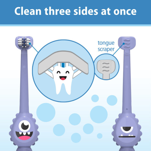 Dr. Brown’s Première brosse à dents de bébé Monstre – Image 5