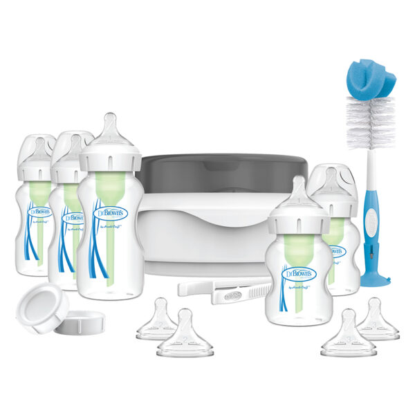 Dr. Brown’s Options+ Anti-colic Bottle Newborn Giftset | Biberon à col large