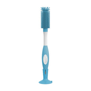 Dr. Brown’s Goupillon en silicone bleu | Biberon à col étroit